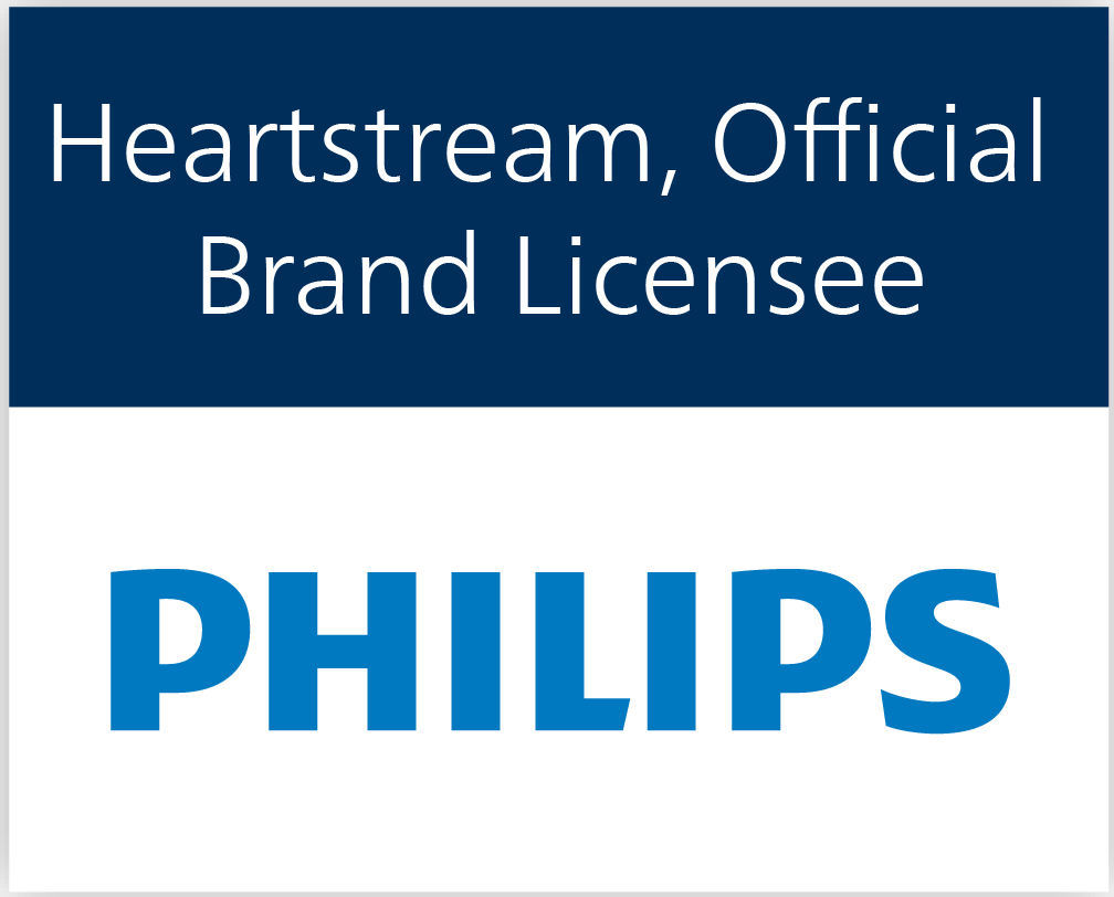 Heartstream, Official Brand Licensee — PHILIPS