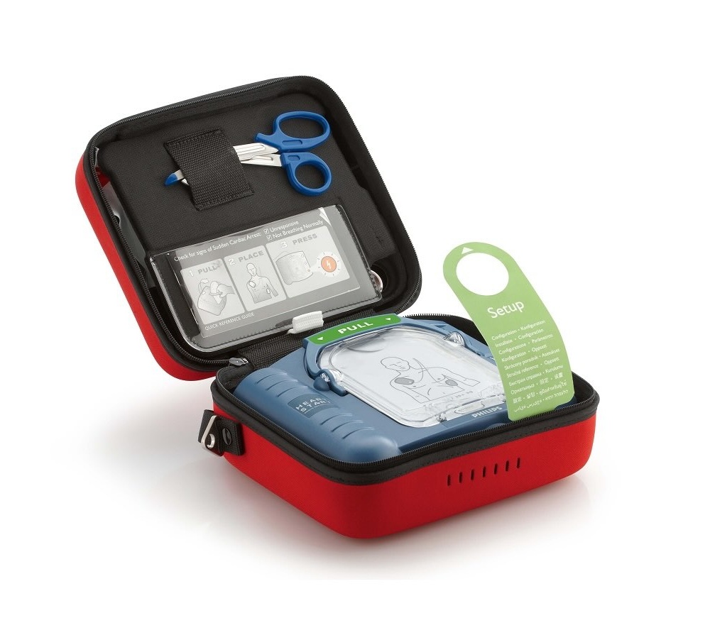 HeartStart OnSite green tab