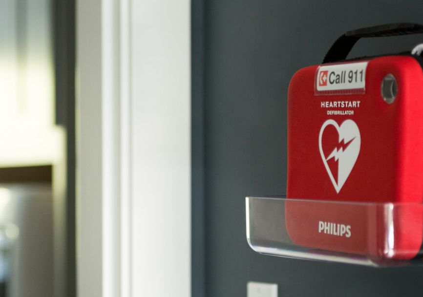 Having a&nbsp;home AED helped save the&nbsp;person closest to&nbsp;his heart
