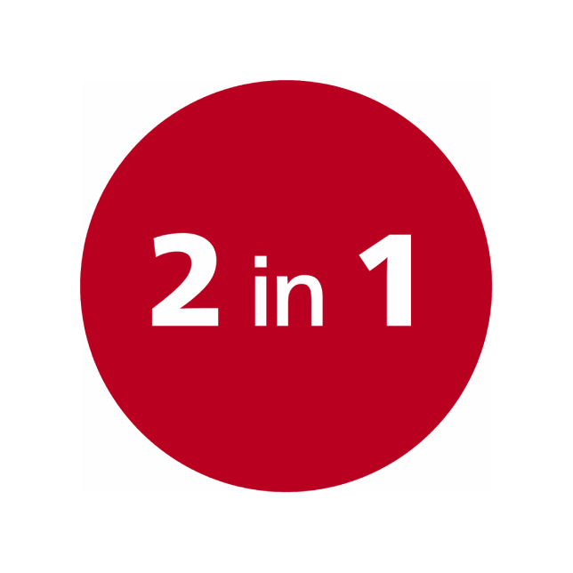 Two in one icon