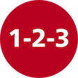 Easy as 1-2-3<br>
