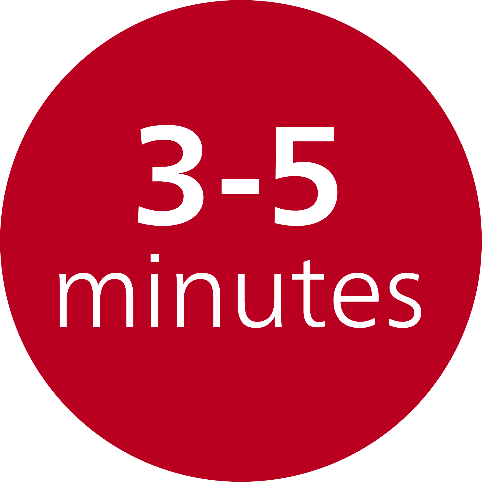 3-5 minutes for&nbsp;the&nbsp;best chance of&nbsp;survival