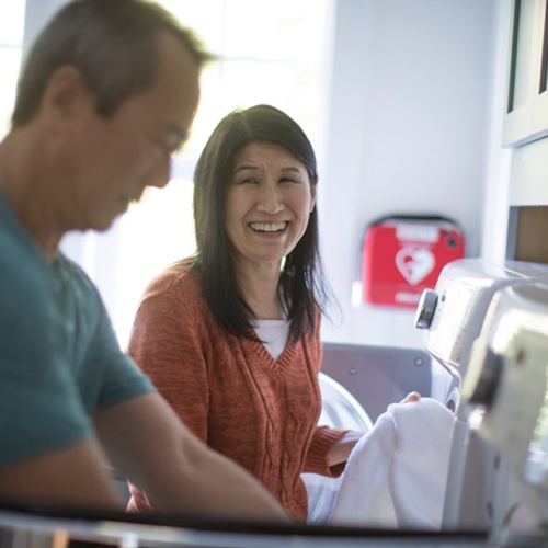 HeartStart Home Laundry