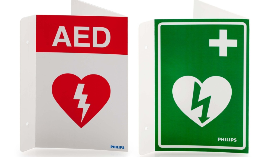 AED Wall Sign