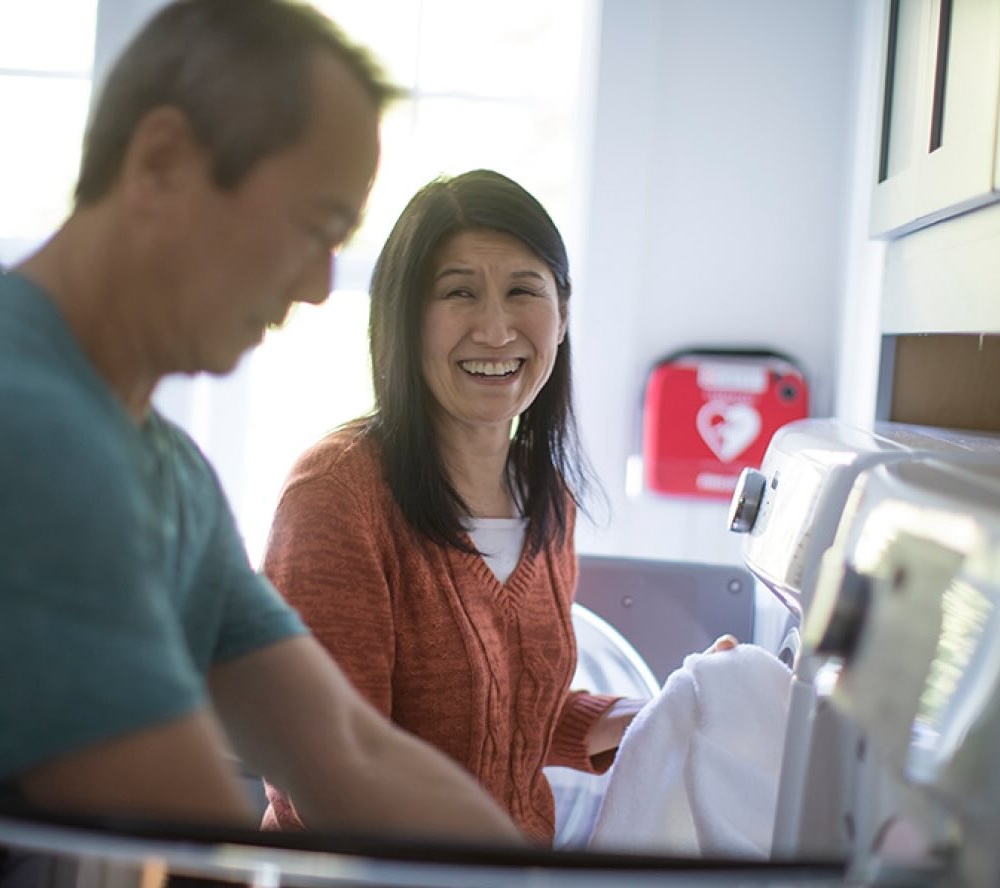 HeartStart Home Laundry